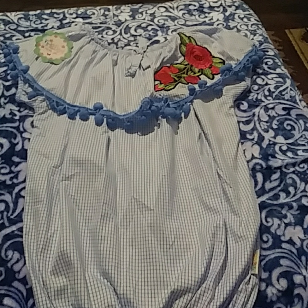 Blue top for girls more info 👇